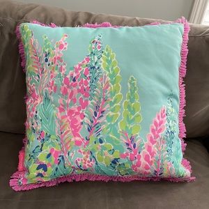 Catch the Wave Lilly Pulitzer Pillow